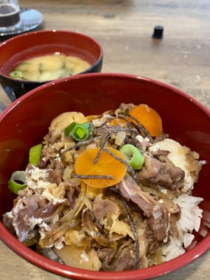 Gyudon on the weekend